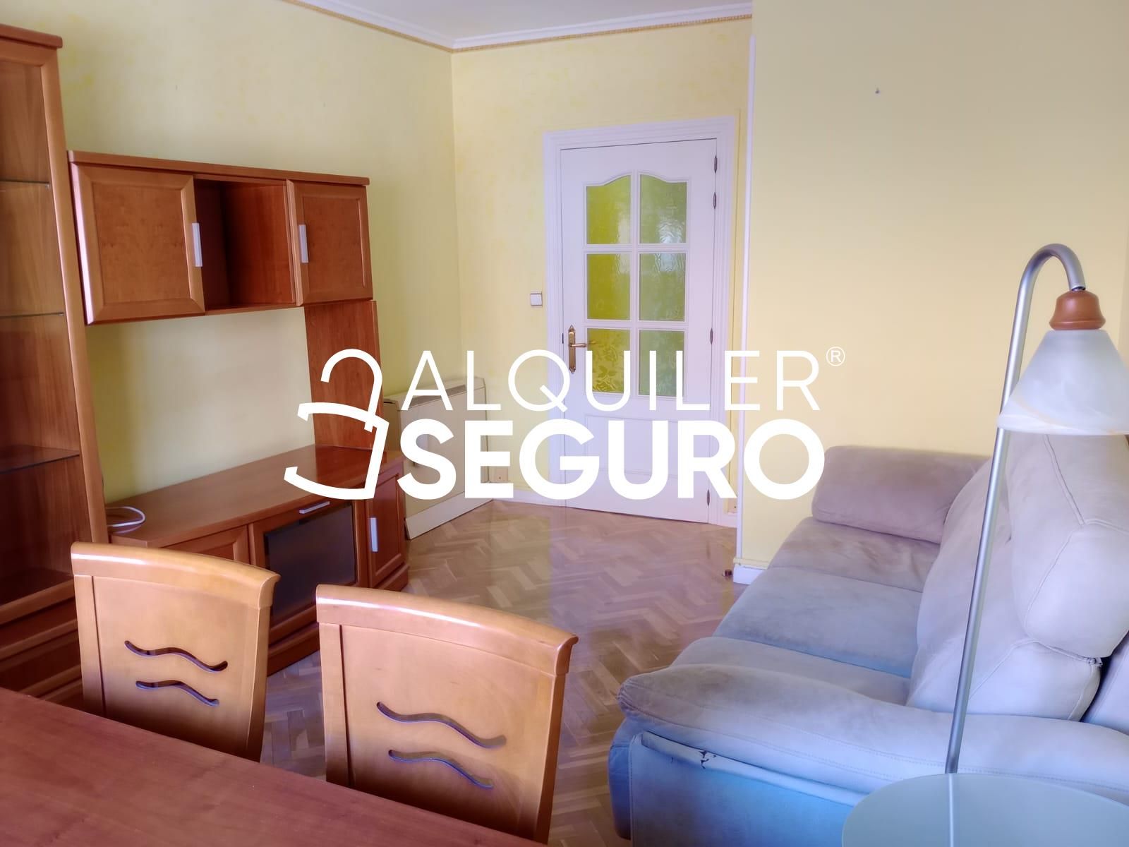 Living room of Flat to rent in  Madrid Capital  with Heating and Furnished