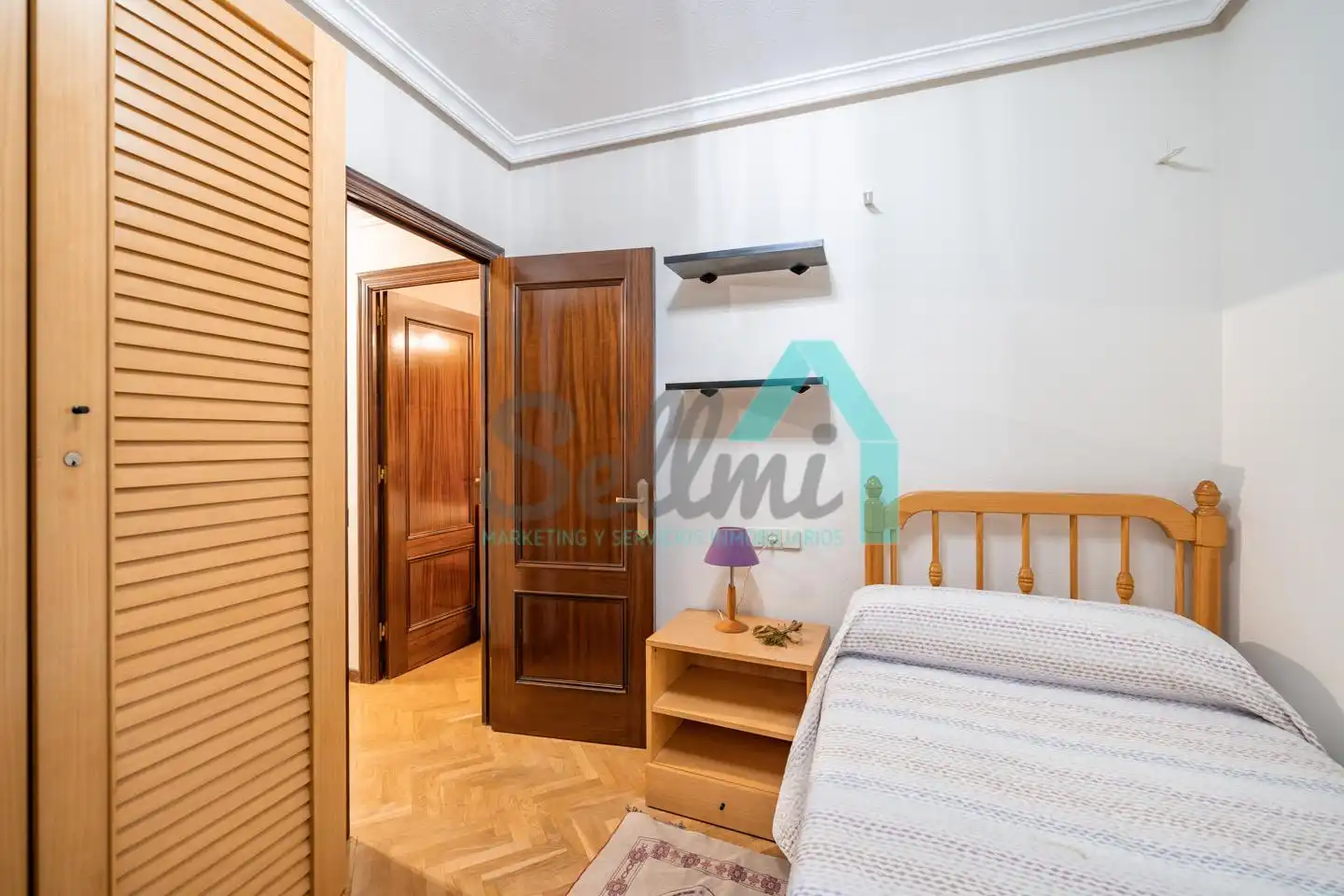 Schlafzimmer von Wohnung zum Verkauf in Gijón  mit Heizung und Parkett