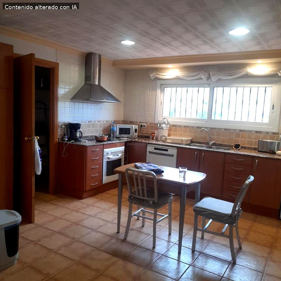 Kitchen of Single-family semi-detached for sale in Cascante del Río  with Heating, Terrace and Balcony