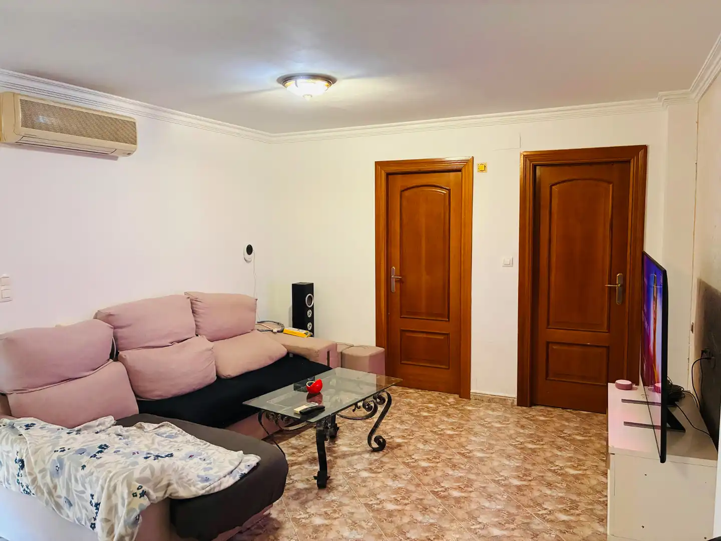 Sala de estar de Piso en venta en Ondara con Aire acondicionado, Calefacción y Amueblado