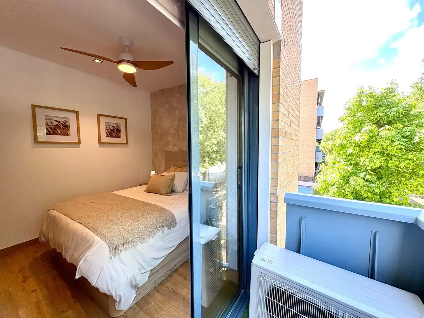 Terrasse von Wohnung zum Verkauf in Santa Perpètua de Mogoda mit Klimaanlage, Heizung und Privatgarten