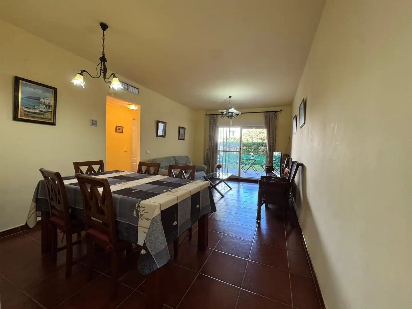 Dining room of Apartments for sale in Rota  with Air Conditioner, Private garden and Terrace