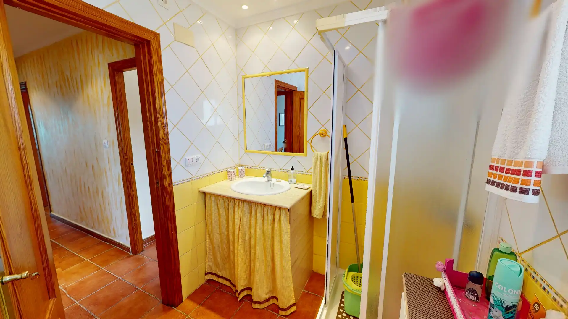Bathroom of Country homes for sale in Hondón de los Frailes  with Air Conditioner, Terrace and Furnished