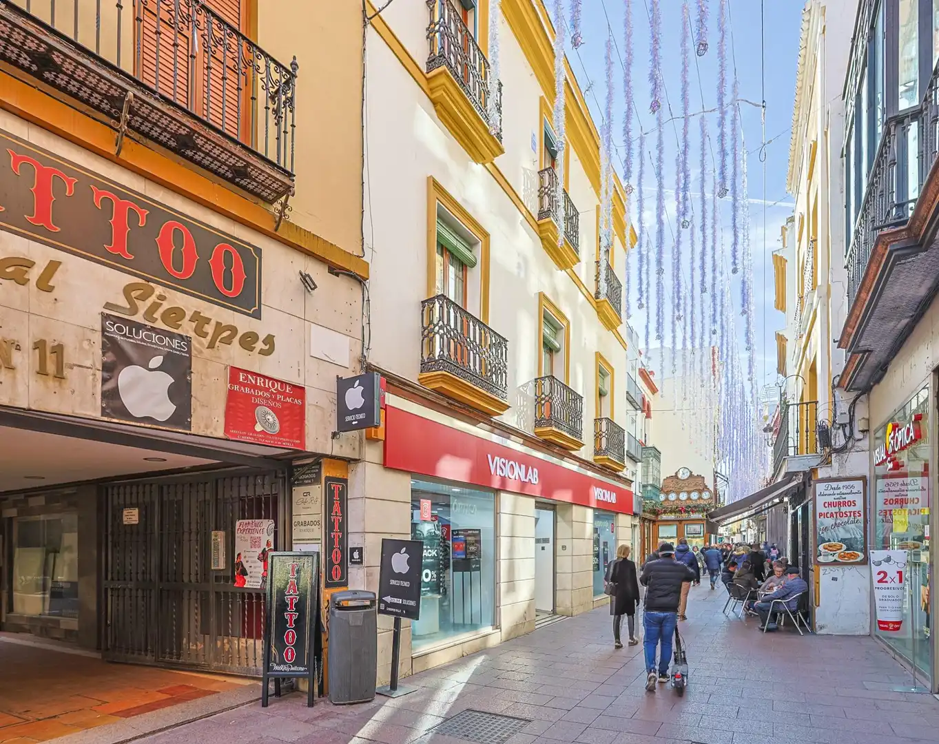 Vista exterior de Piso en venta en Sevilla