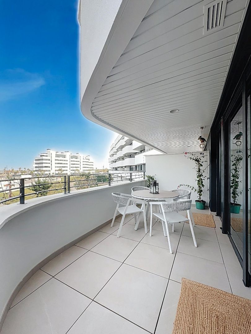 Terrassa de Apartament de lloguer en Torremolinos amb Aire condicionat, Terrassa i Traster