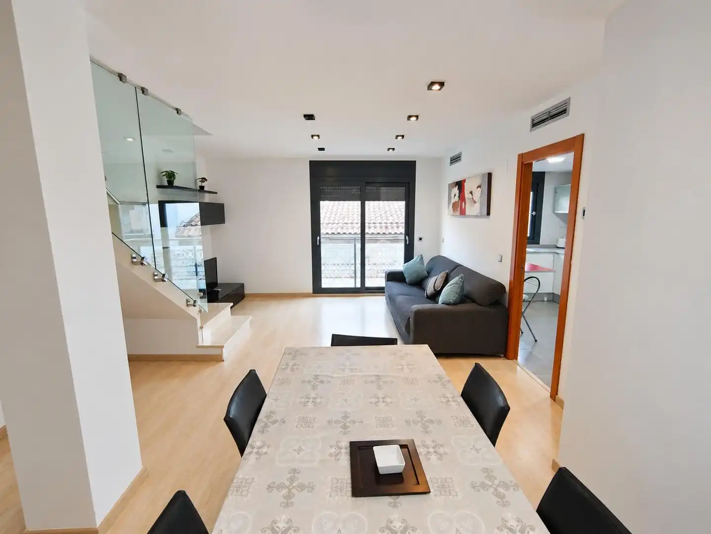 Sala d'estar de Àtic en venda en Poblenou  