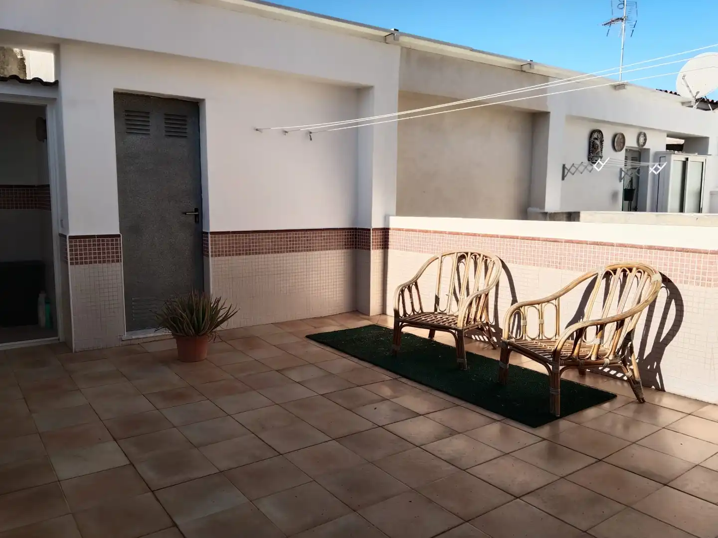 Terraza de Dúplex en venta en Gandia con Aire acondicionado, Trastero y Amueblado