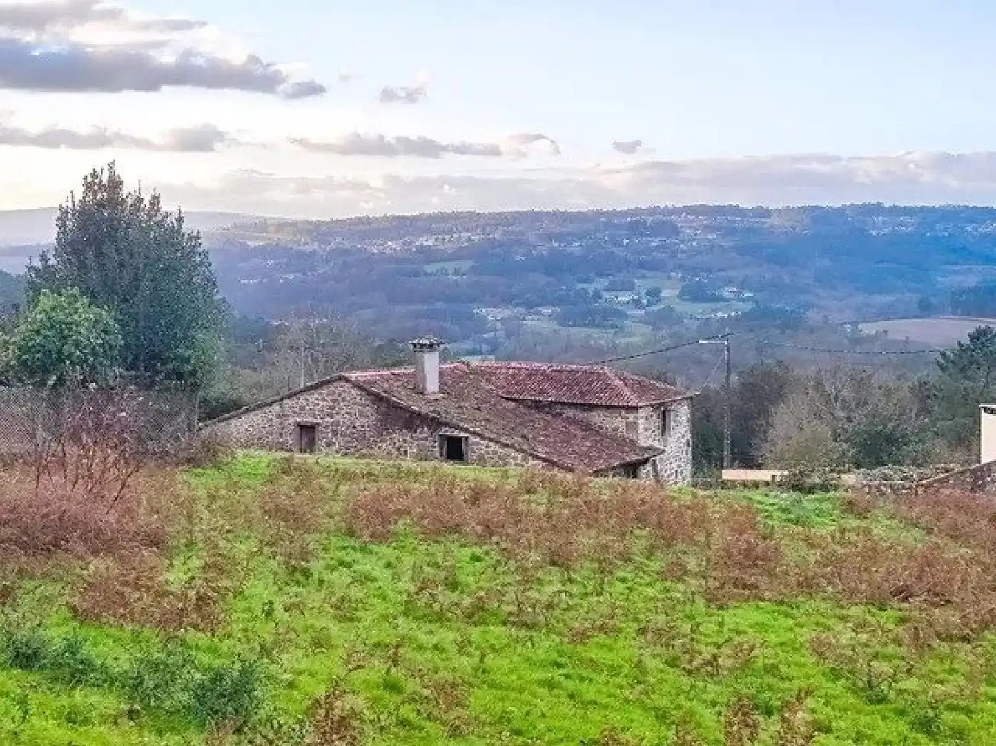Vista exterior de Finca rústica en venta en A Estrada 