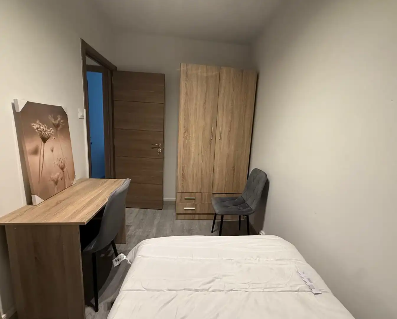 Bedroom of Flat for rent in A Coruña Capital   with Furnished, Oven and Washing machine