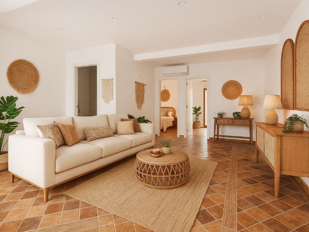 Sala d'estar de Planta baixa en venda en Dénia amb Aire condicionat