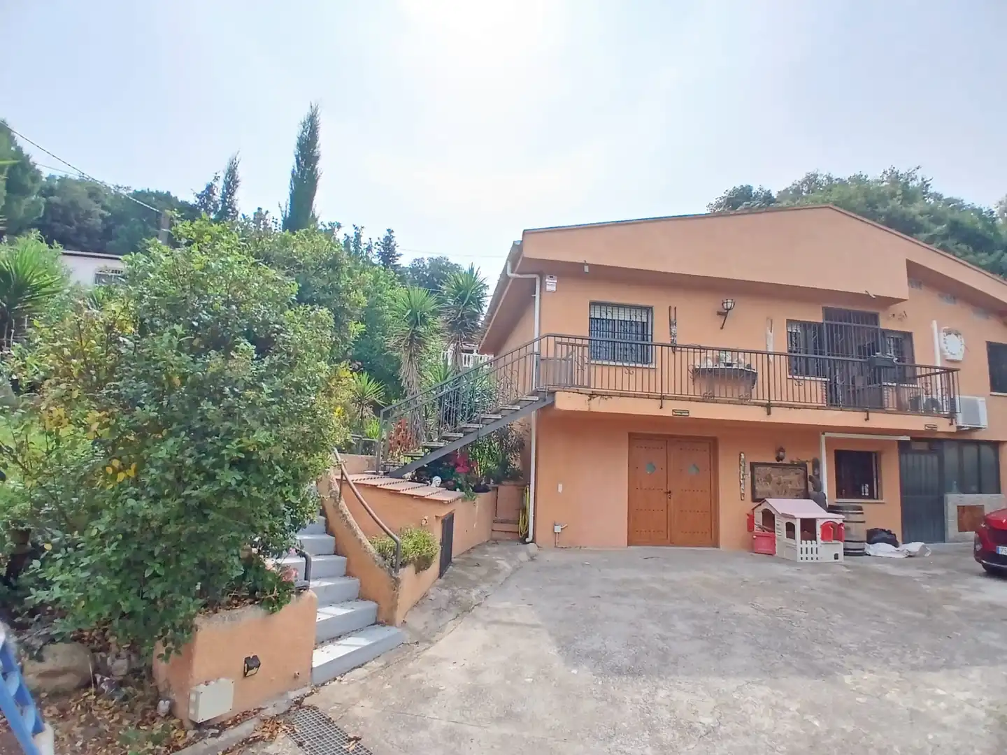 Vista exterior de Casa o chalet en venta en Sant Pere de Vilamajor con Aire acondicionado, Calefacción y Jardín privado