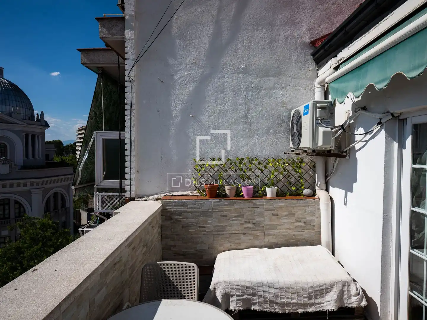 Terrasse von Dachboden zur Miete in Madrid mit Klimaanlage, Heizung und Terrasse