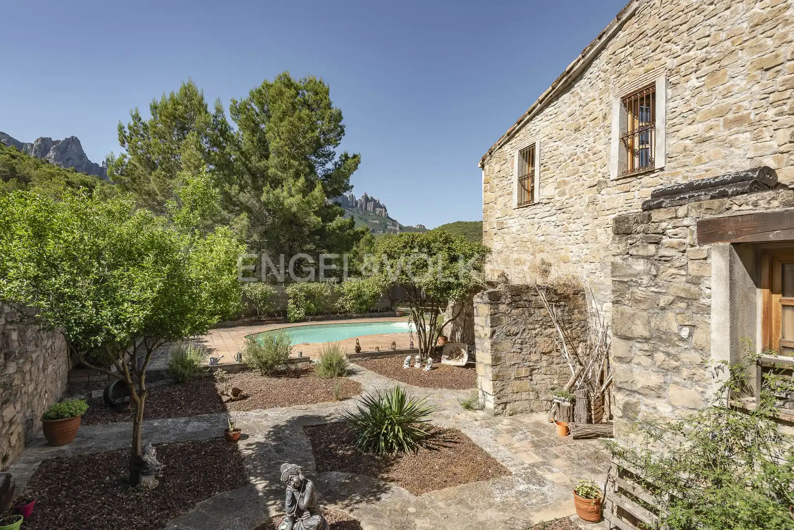 Exterior view of Country homes for sale in Castellbell i el Vilar  with Heating, Private garden and Swimming Pool
