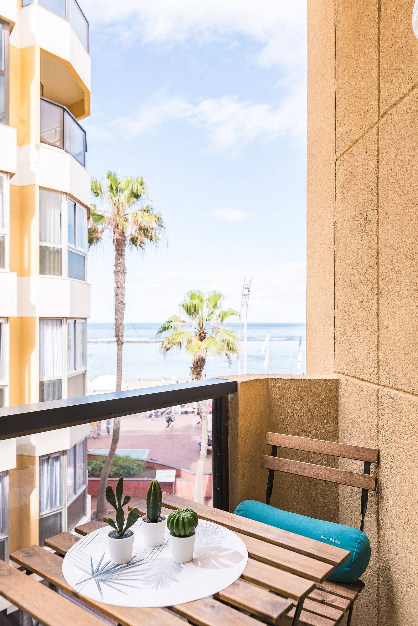 Schlafzimmer von Wohnung zum Verkauf in Las Palmas de Gran Canaria mit Terrasse und Möbliert