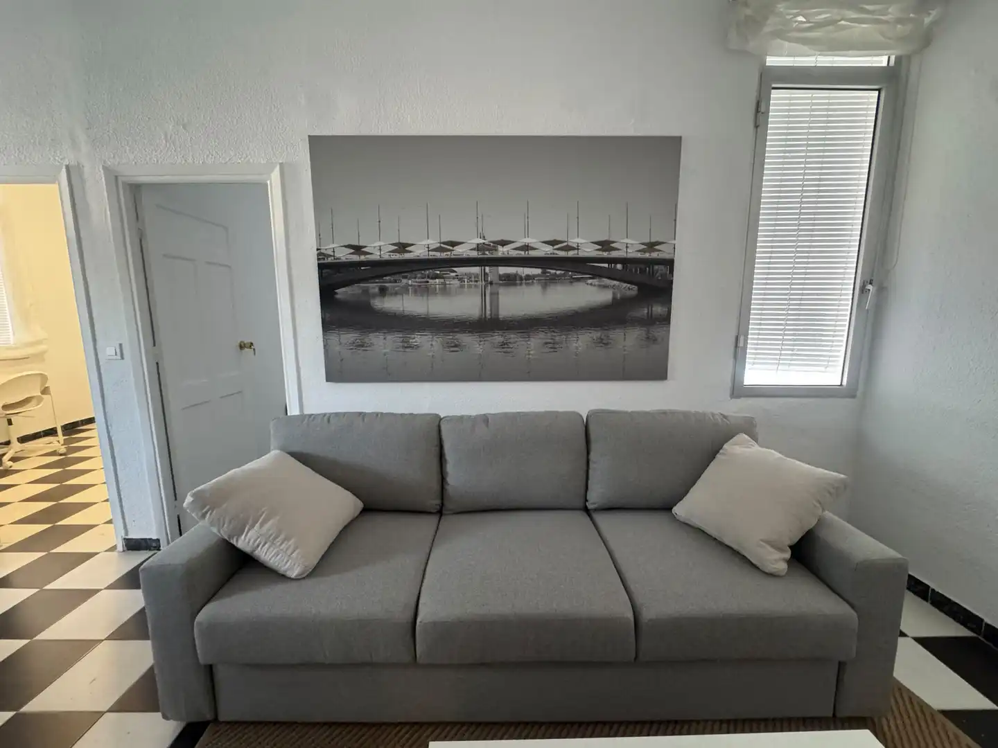 Living room of Flat for rent in Nervión
