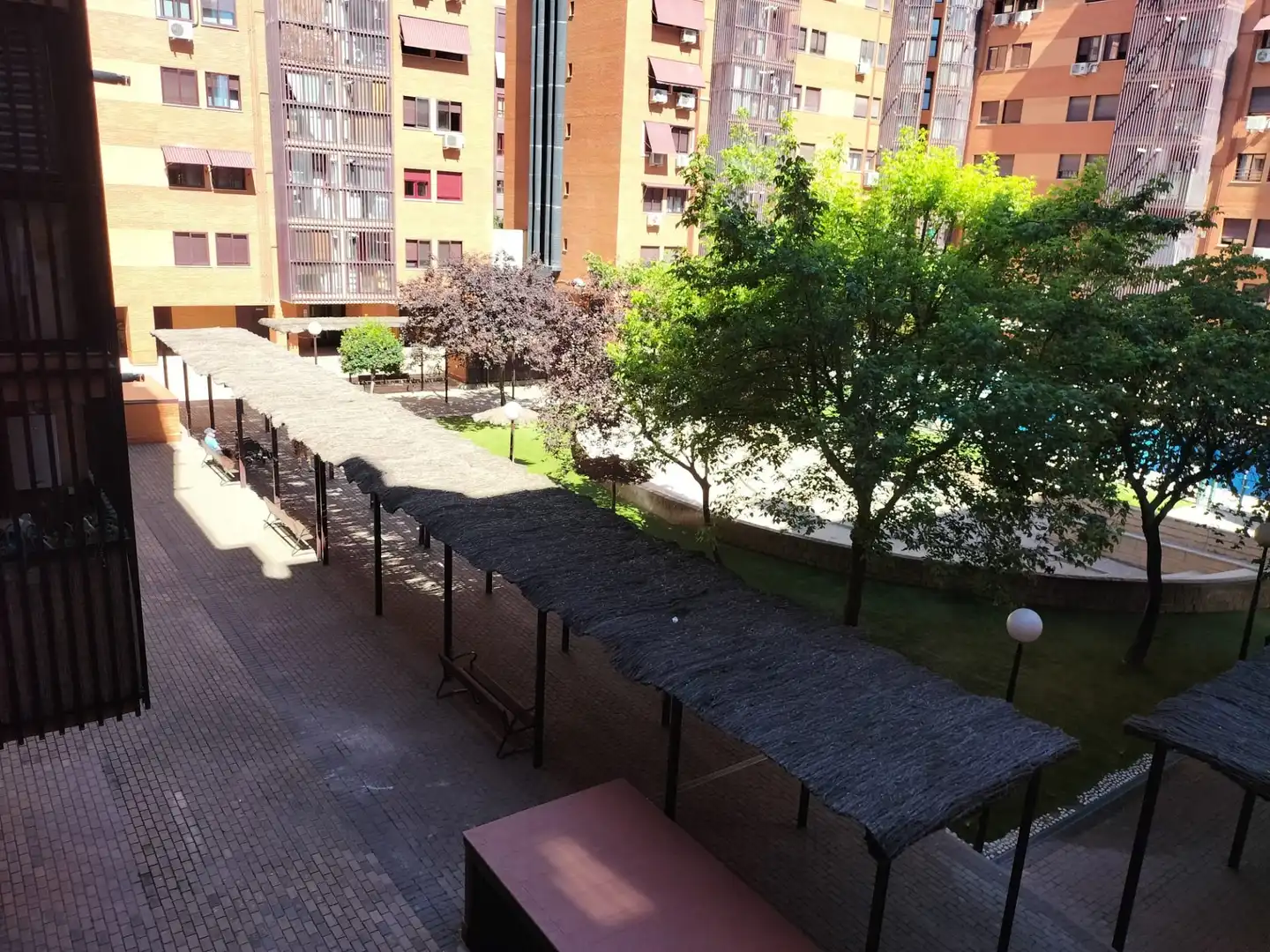 Terraza de Piso en venta en Madrid con Jardín privado, Trastero y Alarma