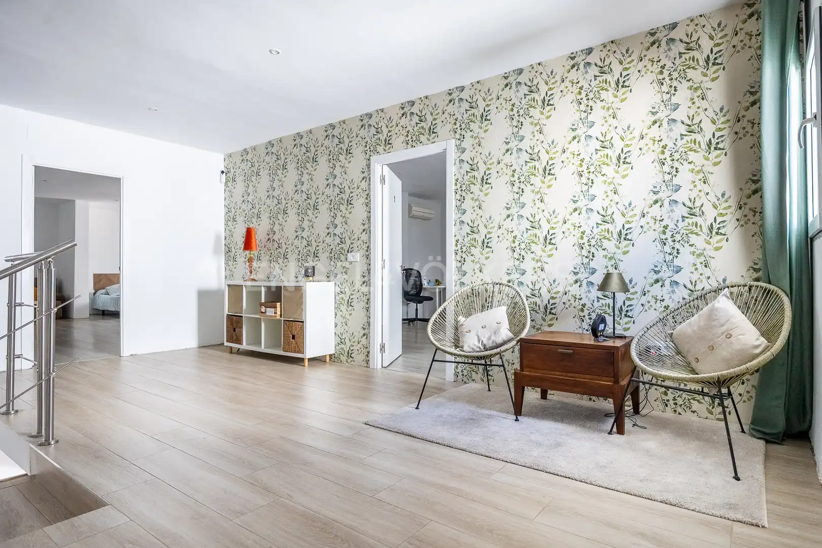 Sala de estar de Casa o chalet en venta en Tomares con Aire acondicionado, Calefacción y Terraza