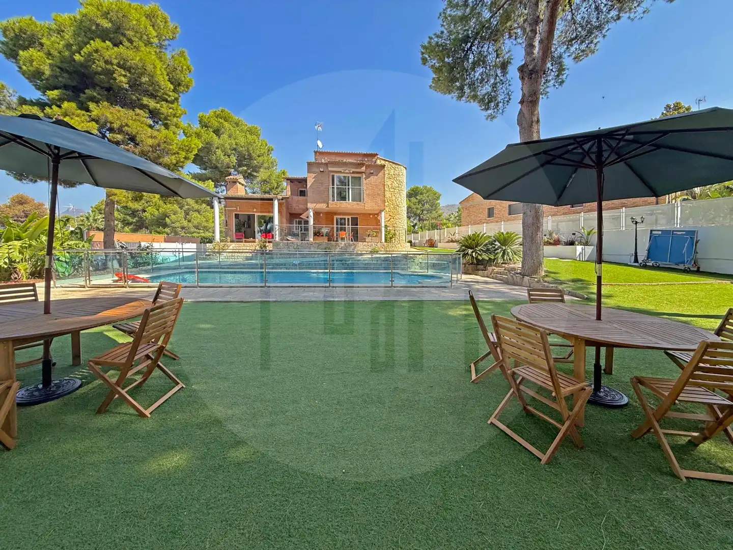 Piscina de Casa o xalet de lloguer en Puçol amb Aire condicionat, Calefacció i Jardí privat