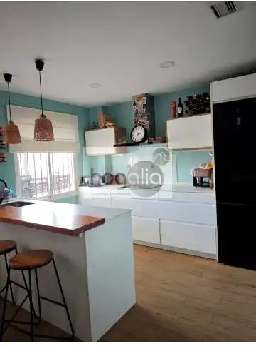 Cocina de Piso de alquiler en Sevilla con Aire acondicionado, Terraza y Amueblado