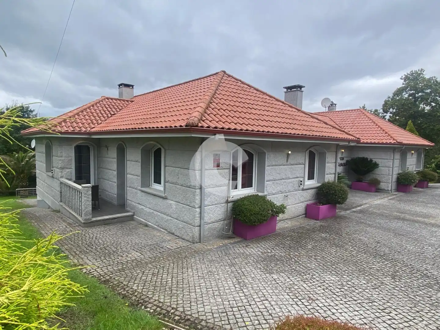 Vista exterior de Casa o chalet en venta en Xunqueira de Ambía con Calefacción, Jardín privado y Terraza