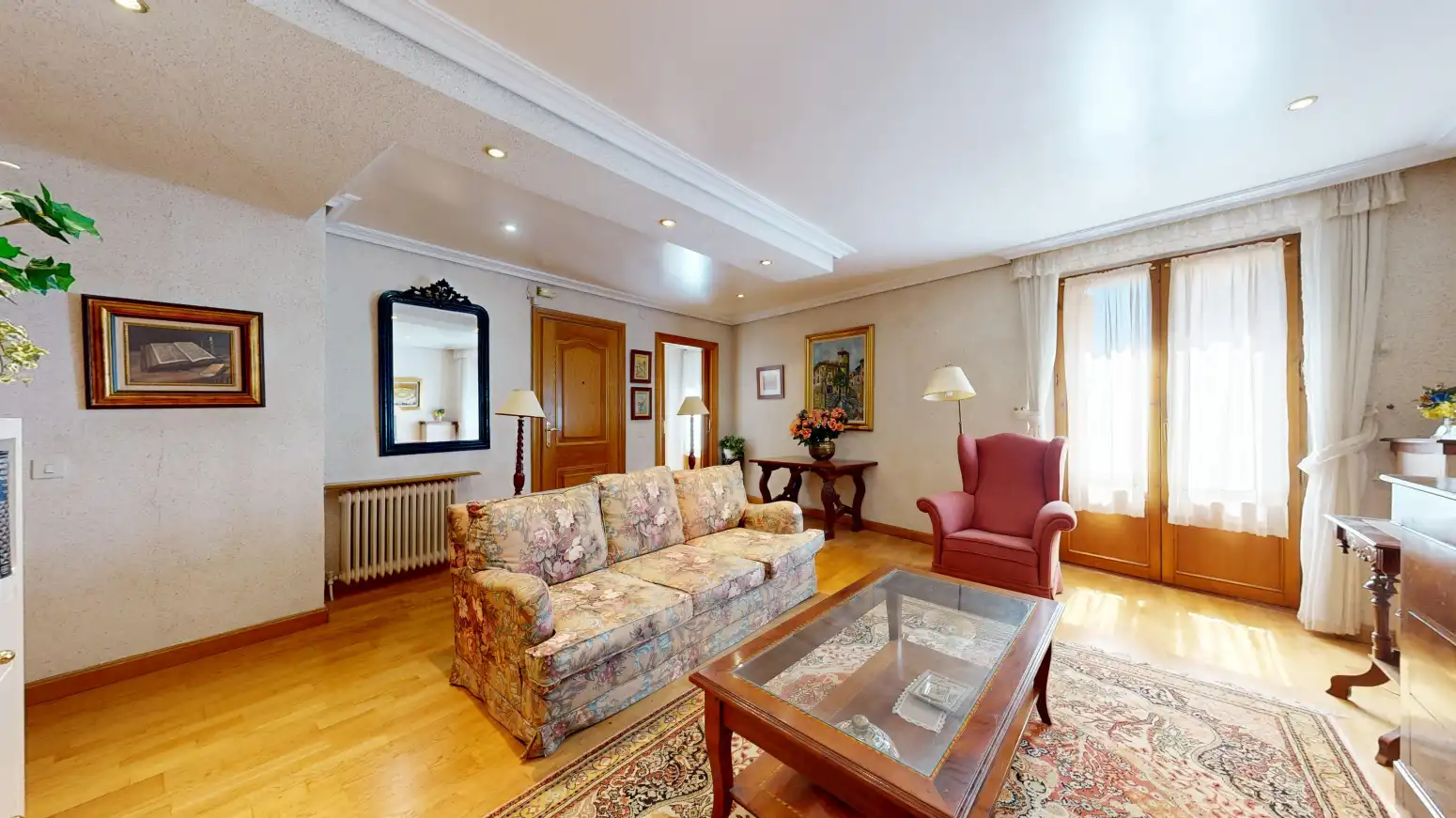 Sala de estar de Piso en venta en Tafalla con Calefacción y Balcón