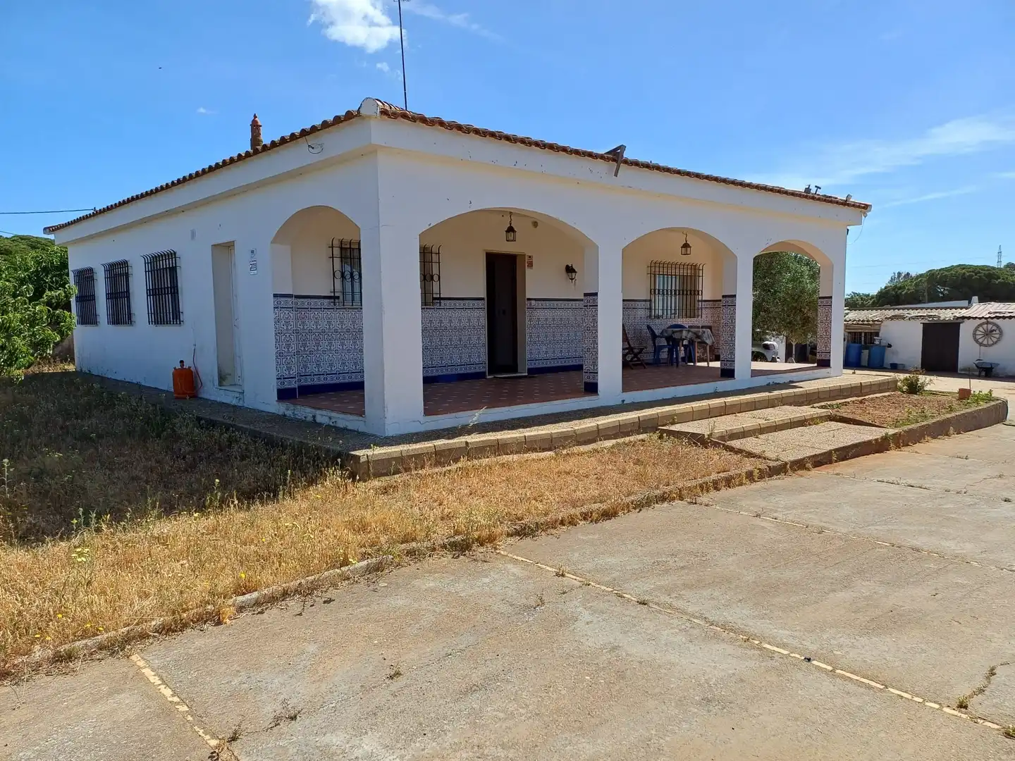 Vista exterior de Finca rústica en venta en Isla Cristina con Jardín privado
