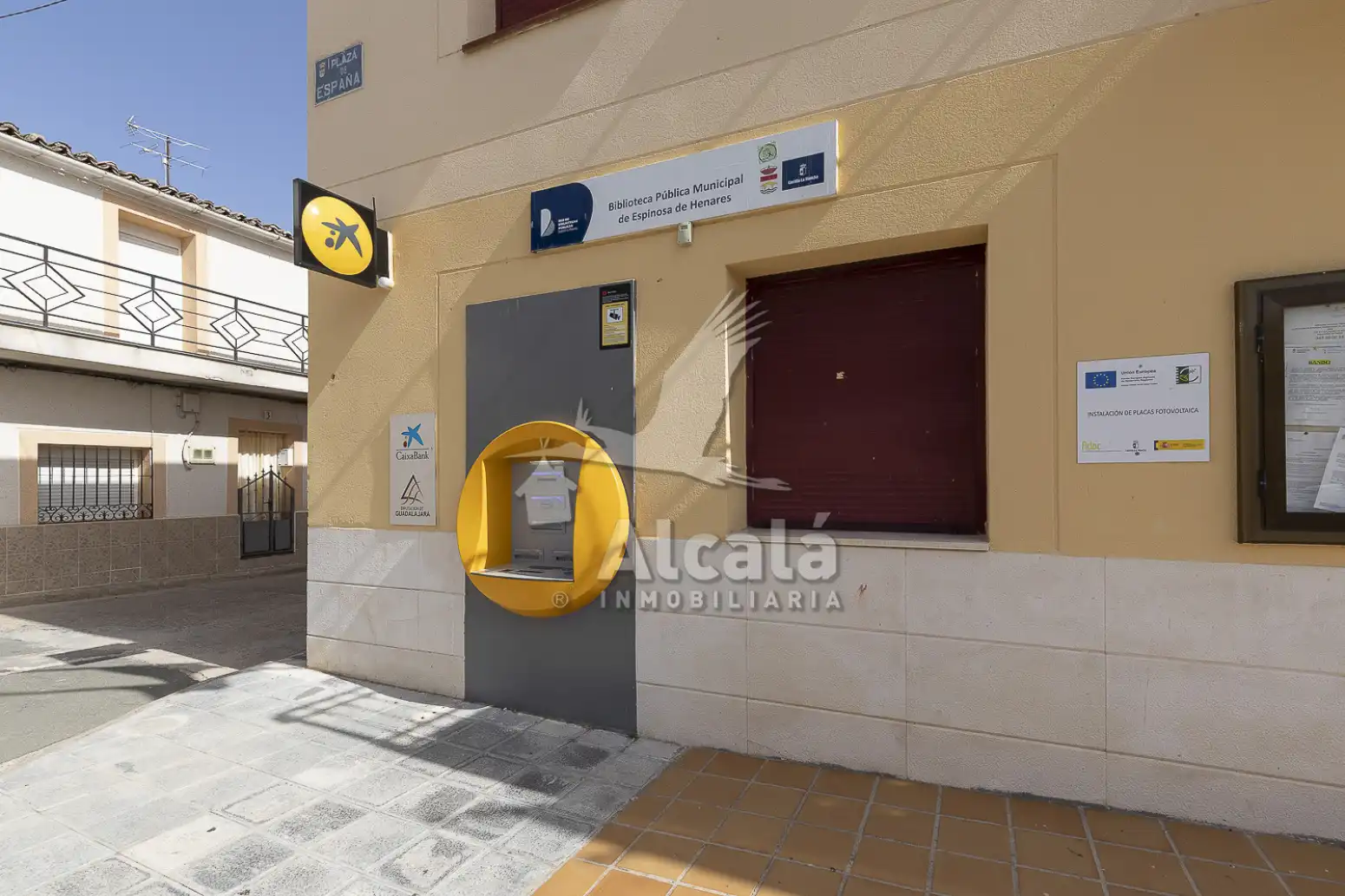 Vista exterior de Casa o xalet en venda en Espinosa de Henares amb Terrassa