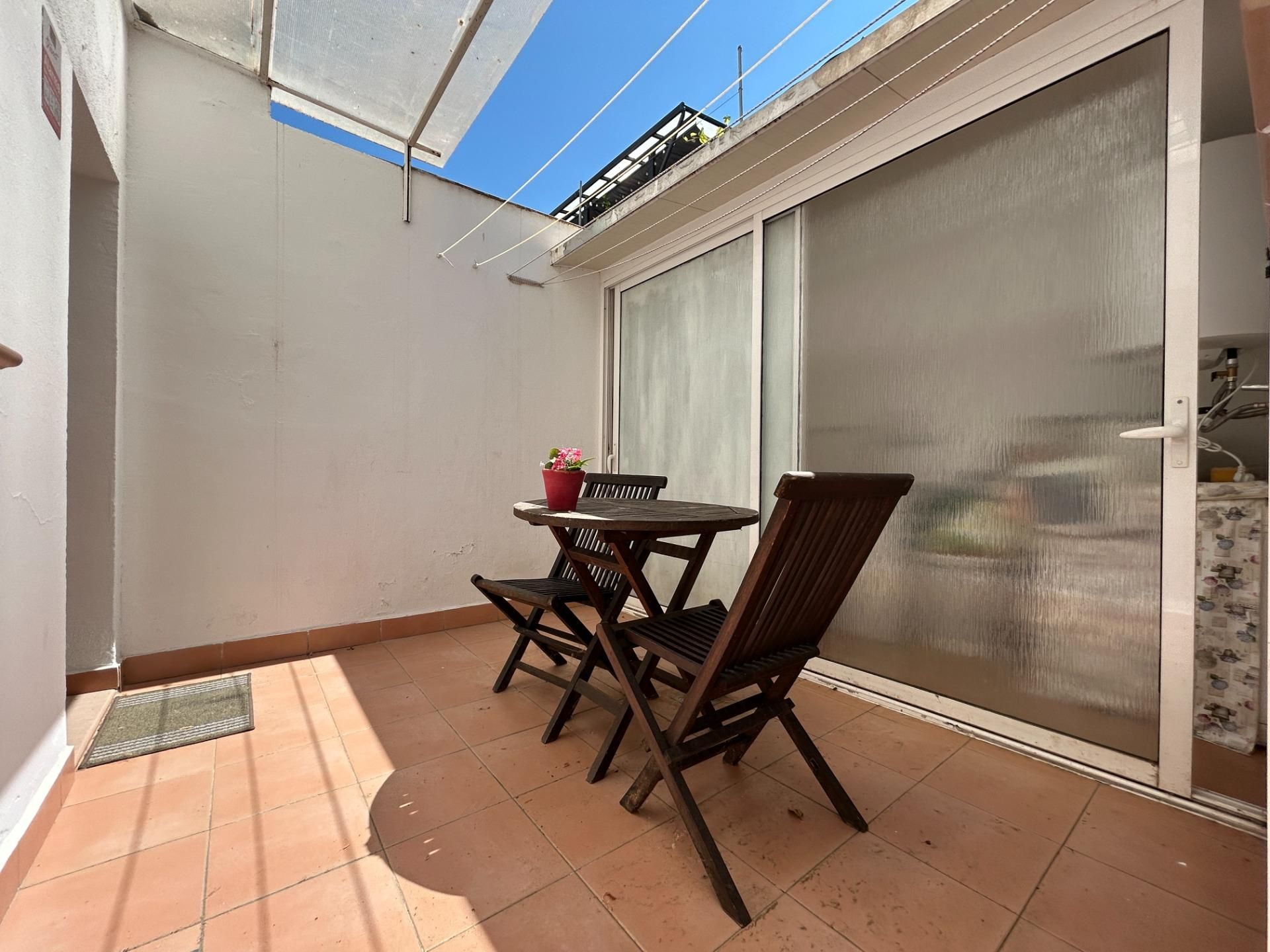 Terrace of Flat to rent in Mataró  with Heating, Terrace and Alarm