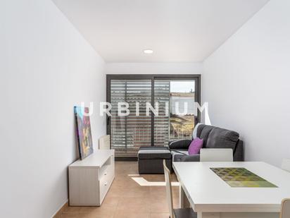 Living room of Flat for sale in Palafrugell  with Heating, Terrace and Furnished