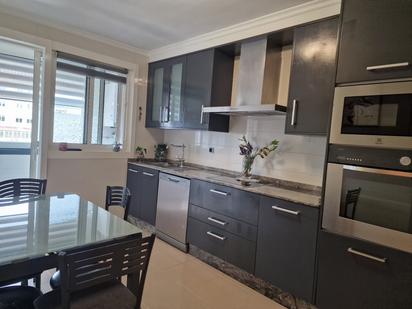 Kitchen of Flat for sale in Narón  with Heating, Terrace and Storage room