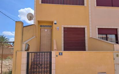 Exterior view of Single-family semi-detached for sale in Fuente Álamo de Murcia  with Terrace