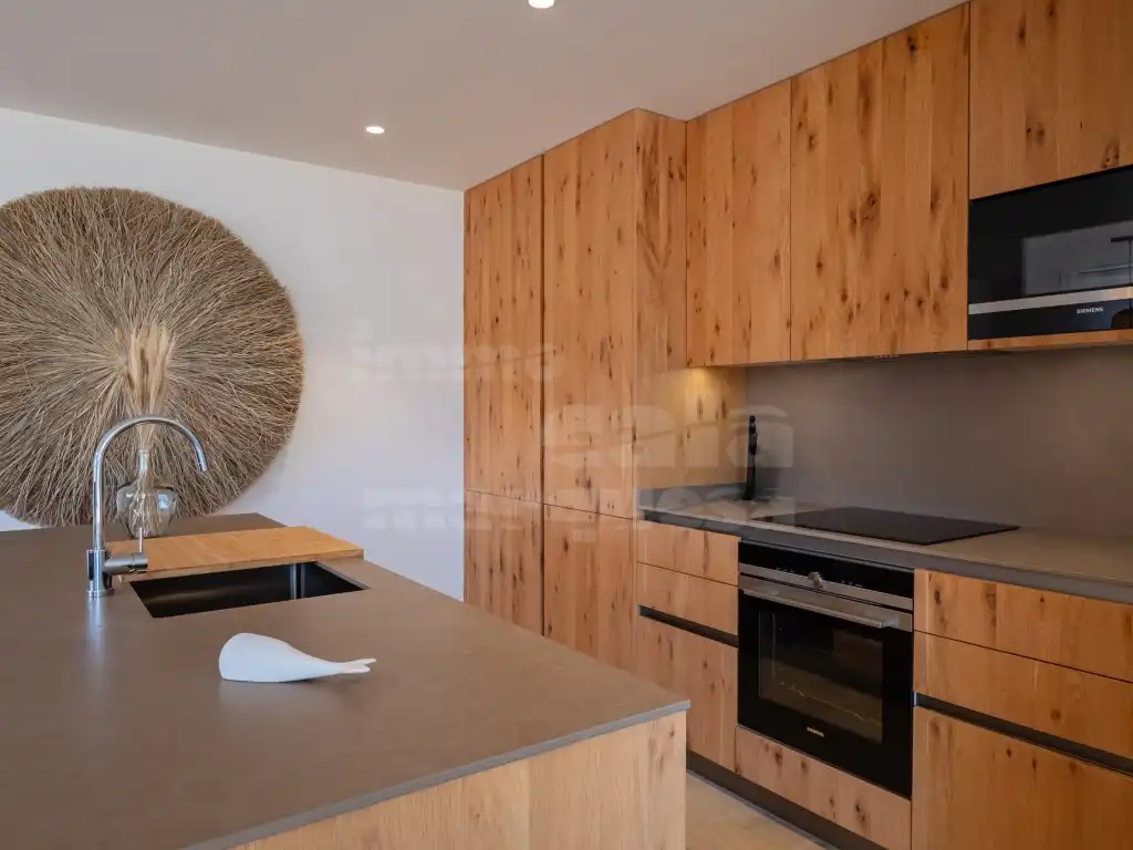 Cocina de Apartamento de alquiler en Begur