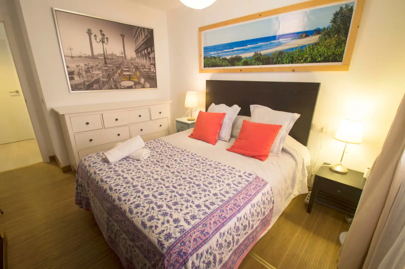 Schlafzimmer von Wohnungen zur Miete in Tarifa mit Terrasse, Möbliert und Gemeinschaftspool