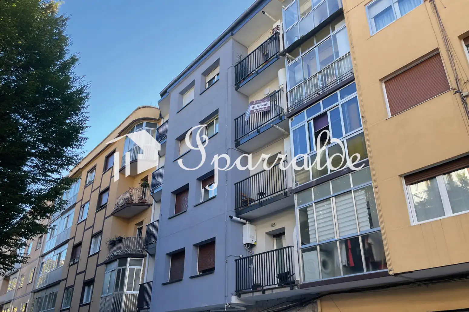 Exterior view of Flat for sale in Centro - Mendibil - Santiago