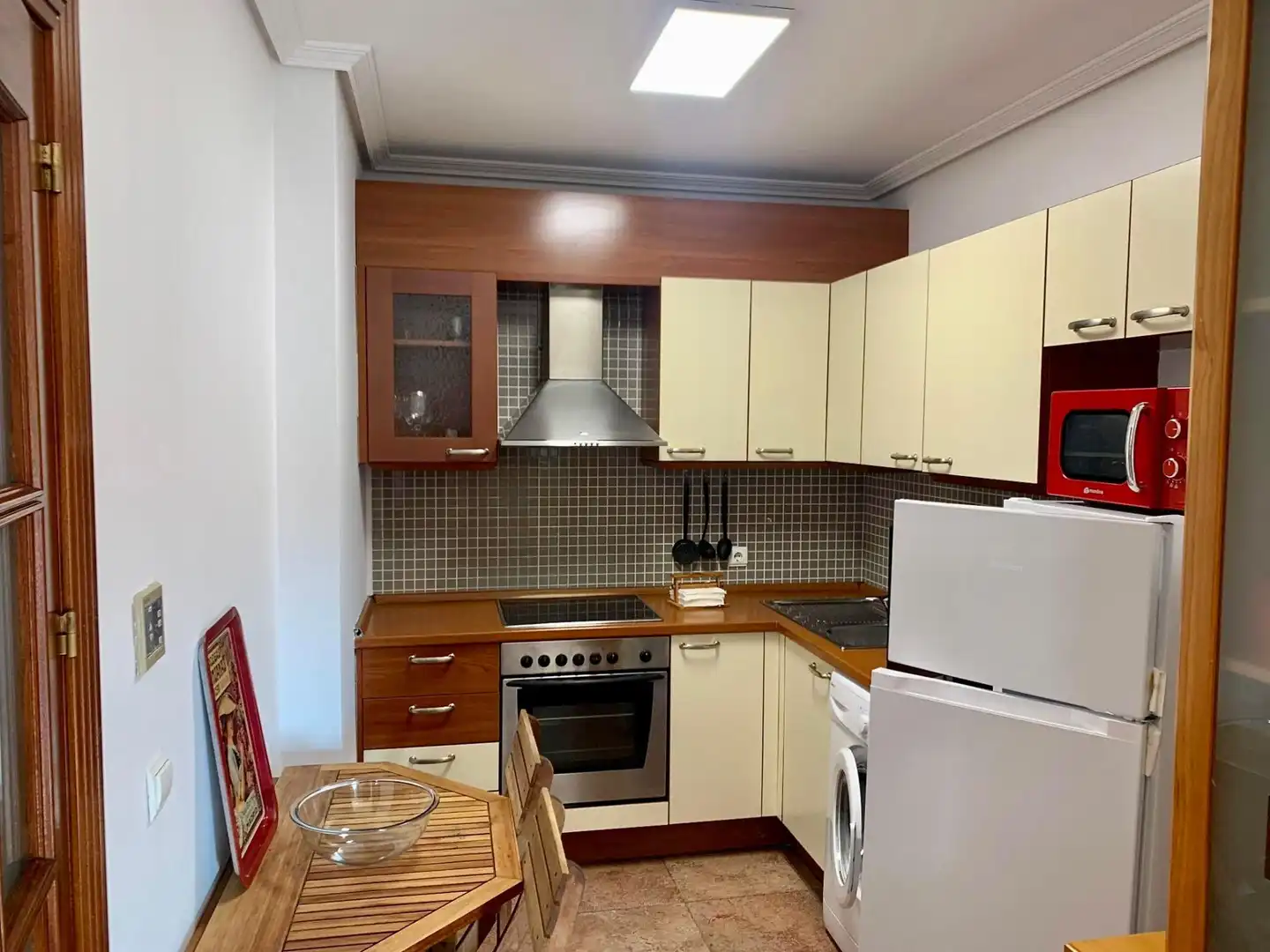 Kitchen of Apartments for sale in Roquetas de Mar  with Air Conditioner, Heating and Terrace