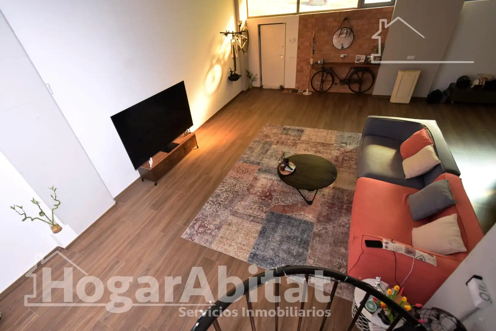 Sala de estar de Piso en venta en Xirivella con Parquet
