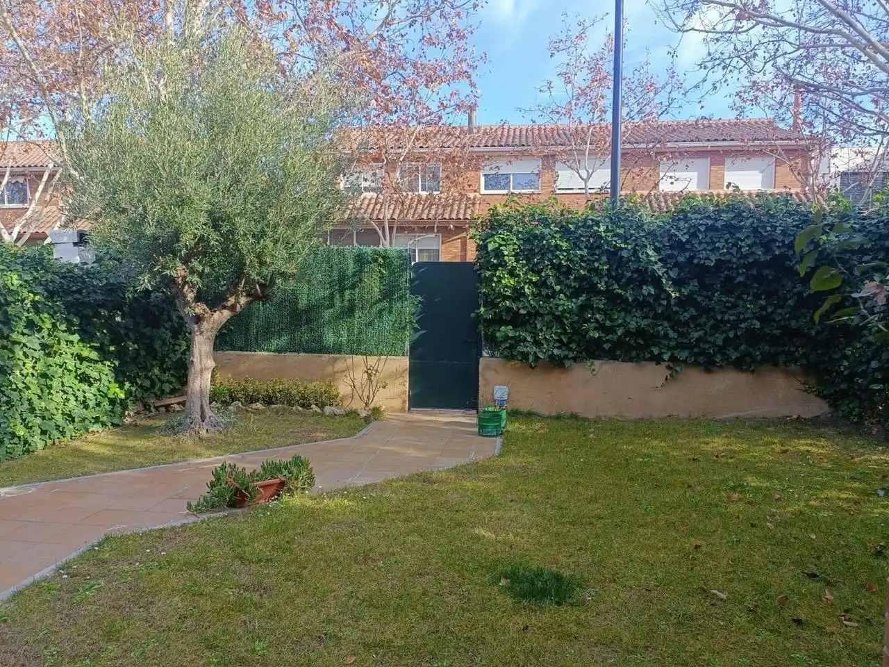 Jardín de Casa adosada en venta en Zaragoza con Aire acondicionado, Calefacción y Jardín privado
