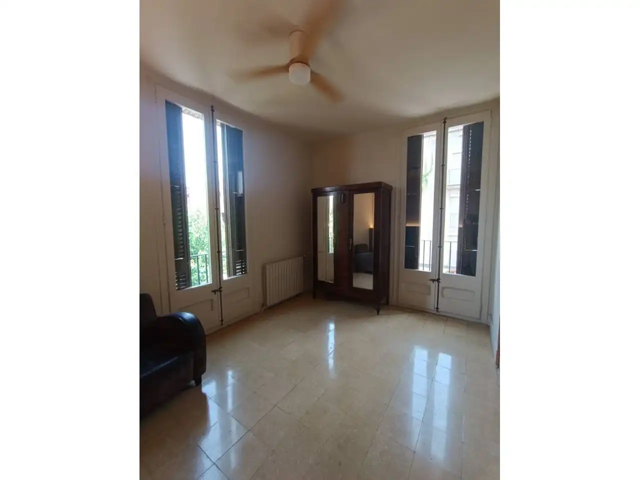 Bedroom of Flat for rent in Ponts  with Heating, Furnished and Balcony