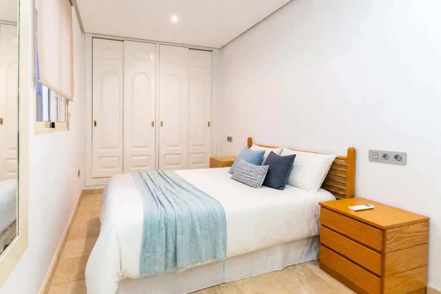 Schlafzimmer von Maisonette zum Verkauf in Santa Pola mit Klimaanlage, Terrasse und Möbliert