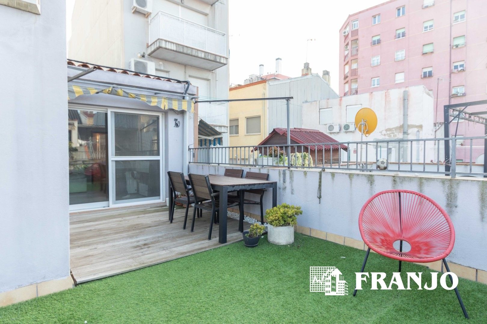 Terrace of Single-family semi-detached for sale in Sabadell  with Air Conditioner, Heating and Terrace
