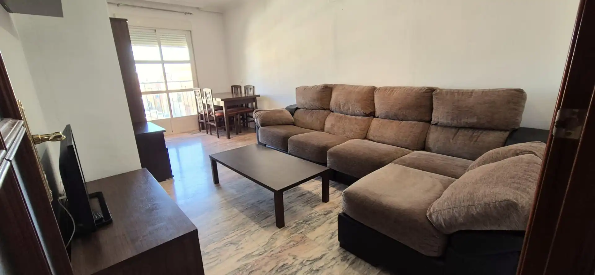 Sala d'estar de Pis en venda en Badajoz amb Aire condicionat, Calefacció i Terrassa