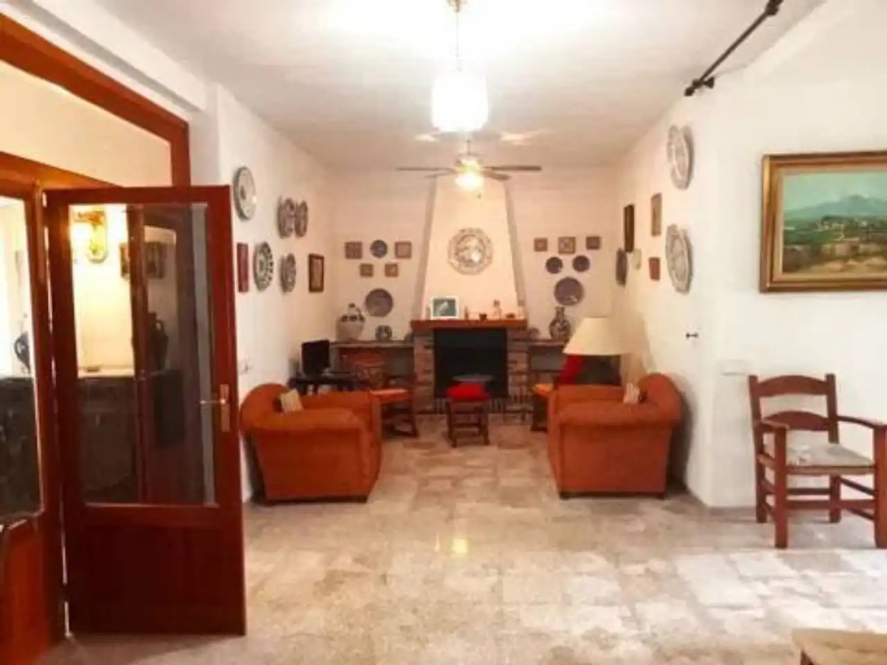 Living room of Detached homes for sale in Guadasséquies  with Air Conditioner and Terrace