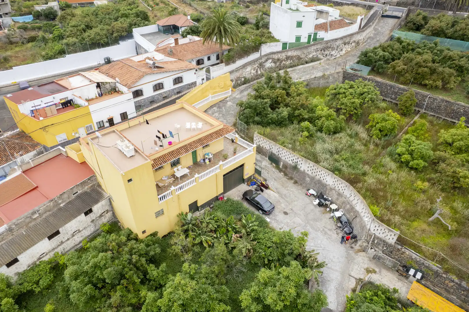 Exterior view of Houses for sale in Los Realejos  with Terrace and Furnished