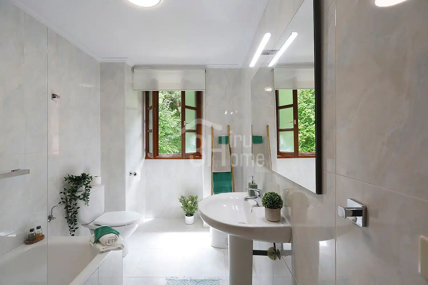 Bathroom of Flat for sale in Donamaria  with Heating, Terrace and Storage room
