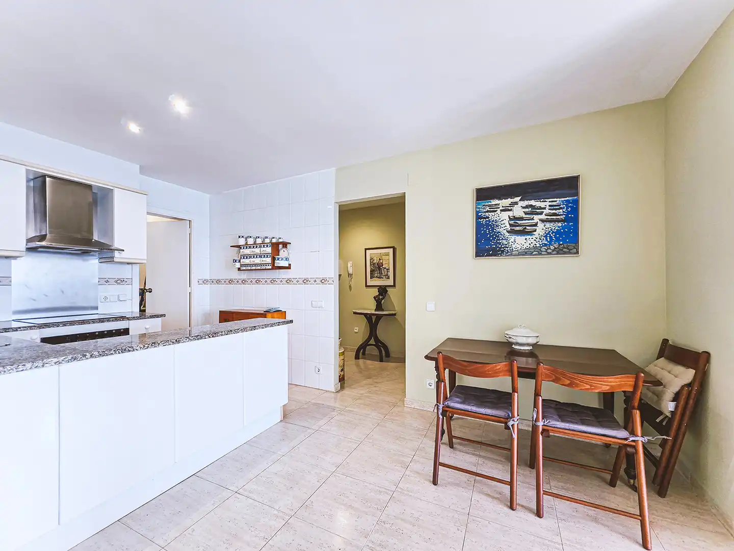 Kitchen of Flat for rent in Sant Pol de Mar  with Furnished, Oven and Washing machine