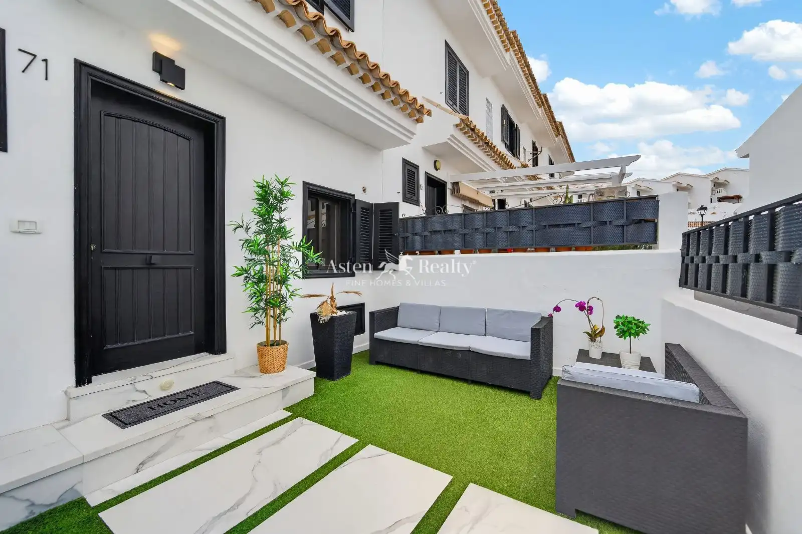 Terraza de Casa adosada en venta en Arona con Terraza, Piscina y Amueblado