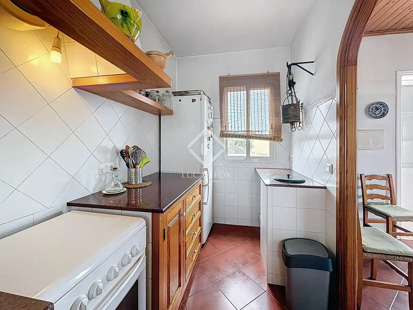 Cuina de Casa o xalet en venda en Ciutadella de Menorca amb Jardí privat, Terrassa i Traster