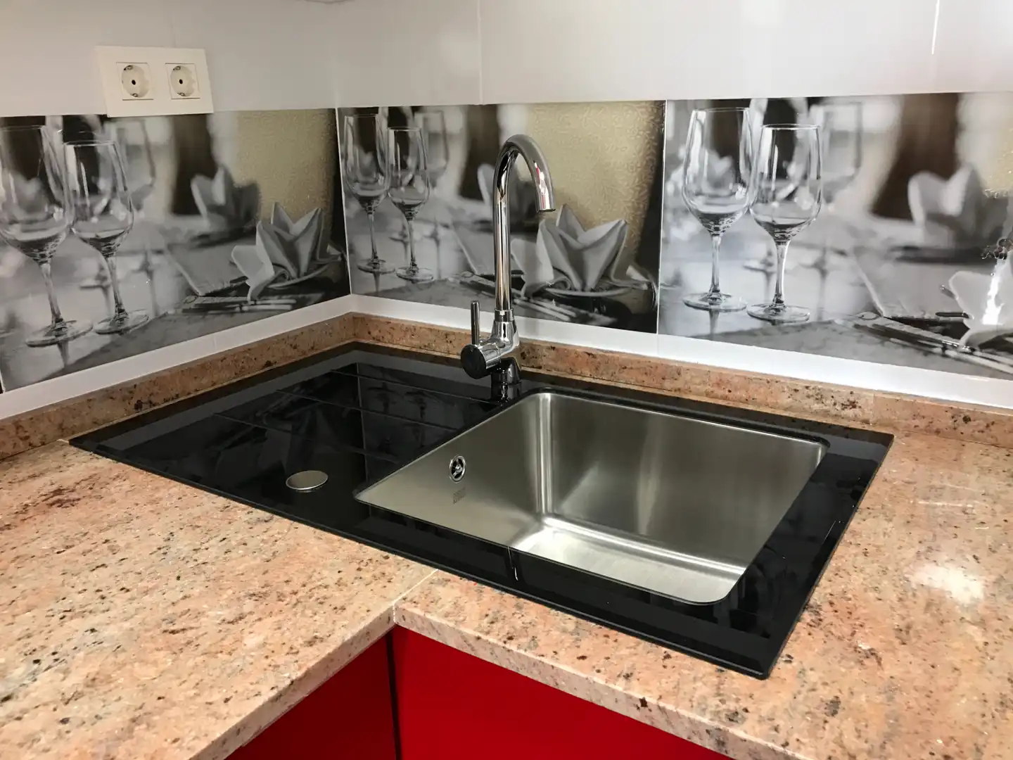 Kitchen of Flat for rent in Tarragona  with Air Conditioner, Terrace and Oven