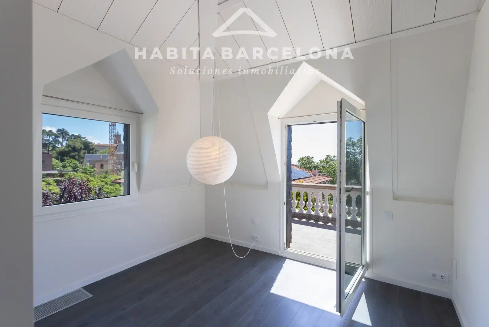 Terrassa de Casa o xalet de lloguer en Barcelona amb Aire condicionat, Calefacció i Jardí privat