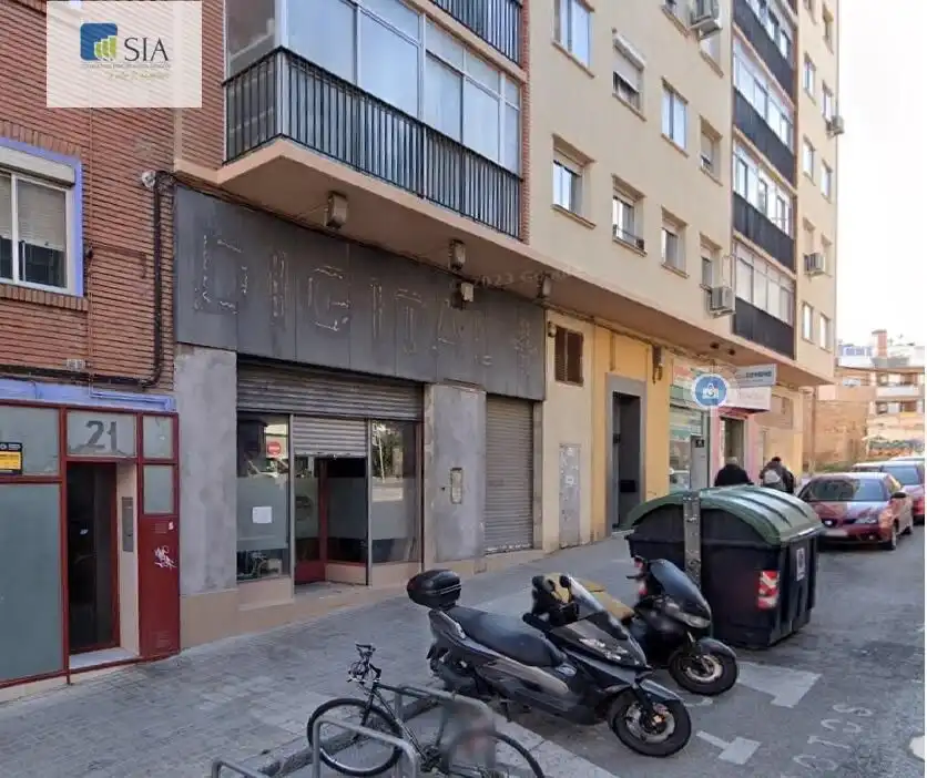 Vista exterior de Local de alquiler en Zaragoza